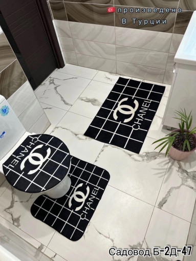 Набор ковриков для ванной  и туалета САДОВОД официальный интернет-каталог